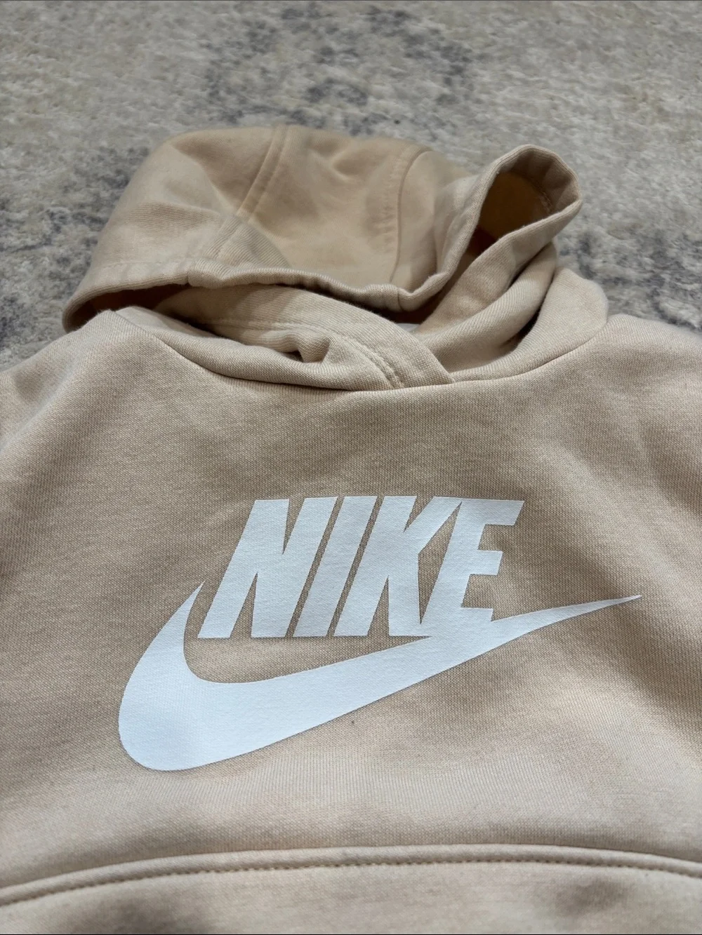 Nike Kids Tan Hoodie & Jogger Set toddler size 2T